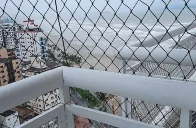 Vista mar - apto 02 dorms, mobiliado c/ vista lateral - 430 mil