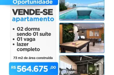 Apartamento com 2 quartos à venda na Rua Guilhermina, 201, Guilhermina, Praia Grande