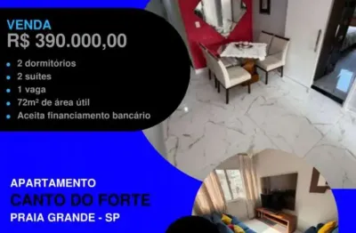 Olha que este é no forte! apê 2 suítes - prédio com elevador!!