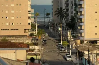 1 dorm todo mobiliado, vista mar da sacada, excelente localização !!!