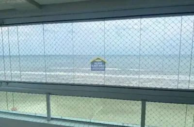 Frente mar , 3 dorms, 2 vagas, mobiliado, apenas r$645 mil!!!