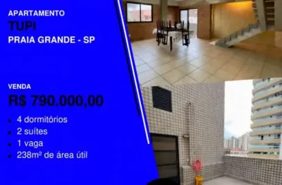 Não comprou ainda? cobertura 4 dorms 239m² a 2 quadras do mar!