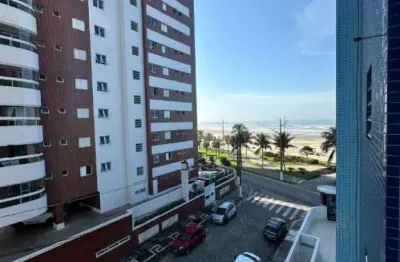 Lindo apartamento com 1 dorm em prédio frente mar - mobiliado e financia!