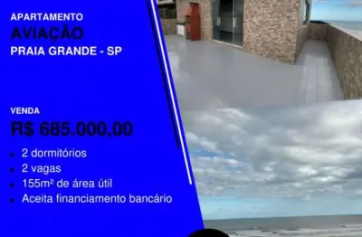 Não comprou ainda? cobertura 155m² em prédio frente mar com vista!