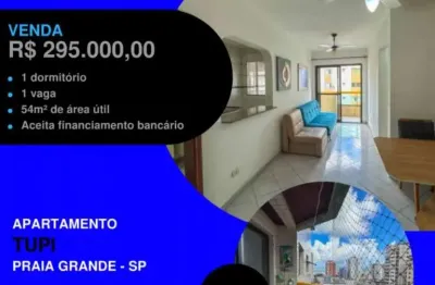 Vende rapidinho viu! apê 1 dorm na tupi - 200 mts do mar com elevador