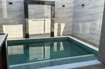 Lindo sobrado com 4 suítes - piscina e churrasqueira! financia!