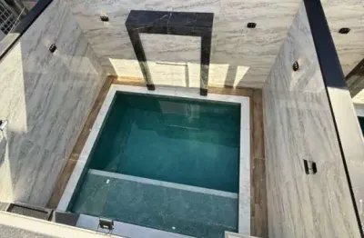 Lindo sobrado com 4 suítes - piscina e churrasqueira! financia!