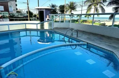 Prédio frente mar- apto 01 dorm , mobiliado c/ piscina  310 mil