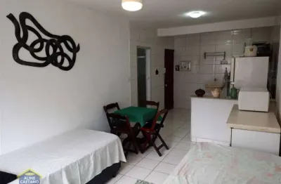 Linda kitnet com portaria e 1 vaga de garagem! financia!