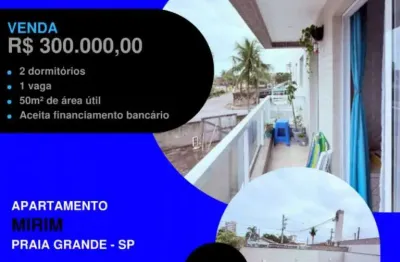 Apartamento com 2 quartos à venda na Rua Mirim, 461, Vila Mirim, Praia Grande