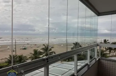 Frente mar, com uma linda vista, mobiliado, lazer maravilhoso, visitou comprou.