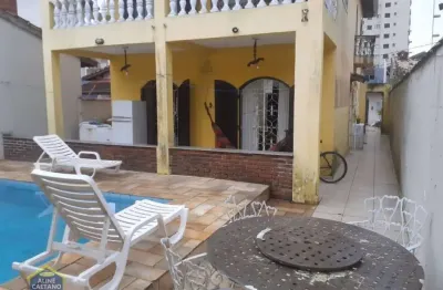 Sobrado isolado à venda no caiçara | 4 dorms (3 sendo suítes), 5 vagas, piscina e área gourmet - cód: act3481