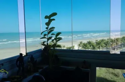 Apartamento 2 dorms com lazer completo e vista mar!! - cód: act3485