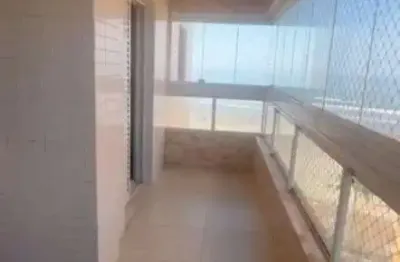 Apartamento 50 metros da praia com vista - 3 dorms com 2 vagas demarcadas