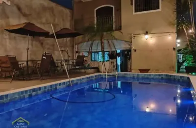 Sobrado isolado com piscina e área gourmet no caiçara!! - cód: act3497