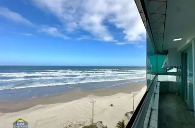 Apartamento 2 dormitórios porteira fechada de frente para o mar!