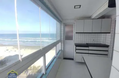 Vista mar - apto 2 dorms c/ sac. gourmet e lazer completo 550 mil