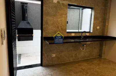 Lindo sobrado novo na aviação com fino acabamento - 2 dorms! financia!