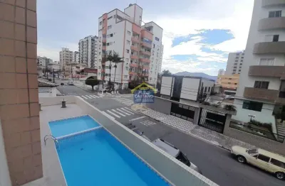 Apartamento 2 dorms 1 suite - varanda frente rua na tupi - 300mts da praia!
