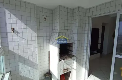 Apartamento 2 dorms em prédio frente mar com varanda gourmet - vista mar e financia!