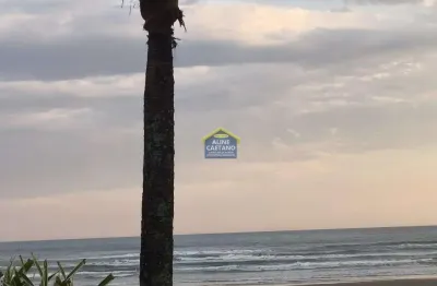 Com 3 dorms frente mar no caiçara - varanda com vista definitiva e financia!