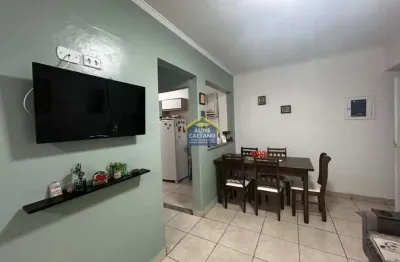 01 dormitorio semi mobiliado e térreo no caiçara por apenas r$ 260.000,00