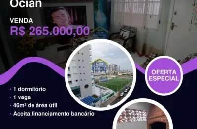 Final de ano perto do mar - 1 dorm com elevador colado da feirinha!