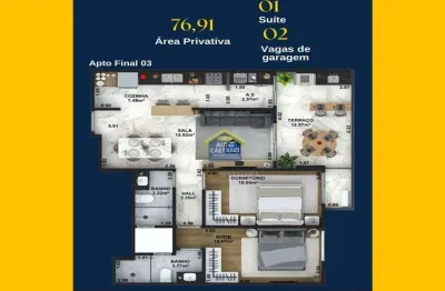 Lançamento 100 mts do mar, 80 de entrada parcela direto na aviação!