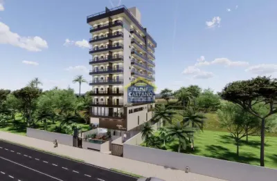 02 dorms, sendo 01 suíte, 01 vaga, parcela direto no canto do forte!