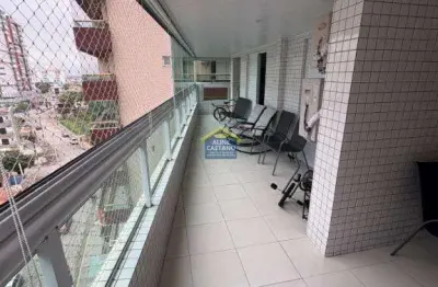 Maravilhoso apartamento 3 quartos à venda na guilhermina, praia grande