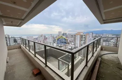 Cobertura duplex de luxo com 4 suítes e piscina privativa no canto do forte – 370m² de exclusividade