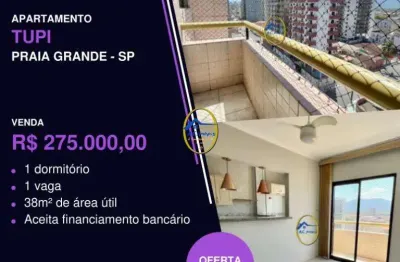 Final de ano na praia! vende rápido viu - 1 dorm sacada e lazer!
