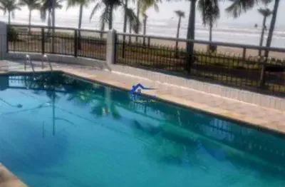 Apartamento 3 dorms em prédio frente mar - solemar - vista mar!!