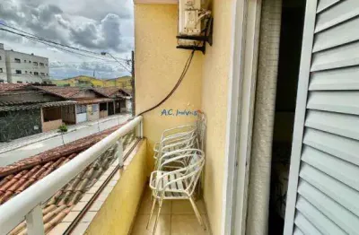 Sobrado Geminada 3 dorms na Aviação - Varanda - Lado Praia e Financia!