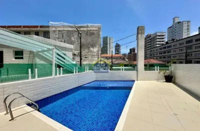Oportunidade , 1 dorm com varanda, vila caiçara, na quadra da praia.