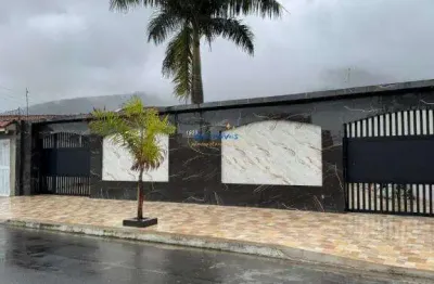 Ampla Casa Térrea 4 dorms em Solemar, Praia Grande - Piscina - Com edícula!