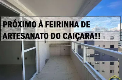 2 dorms, com suite - lazer - financia! próximo à feirinha do caiçara!!
