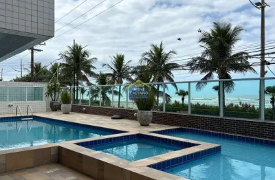 3 dorms frente ao mar, r$ 338 mil entrada, direto com construtor!