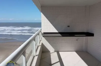 Prédio frente mar - 2 dorms 2 suítes 2 vagas! alto padrão!! andar alto!!