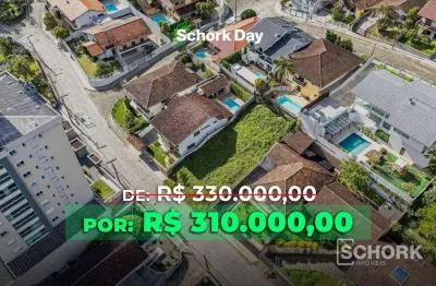 Terreno à venda, 428 m² por r$ 310.000,00 - escola agrícola - blumenau/sc