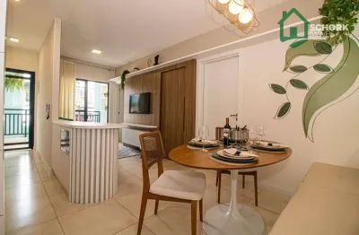Apartamento com 2 dormitórios à venda, 54 m² por r$ 397.000,00 - fortaleza - blumenau/sc
