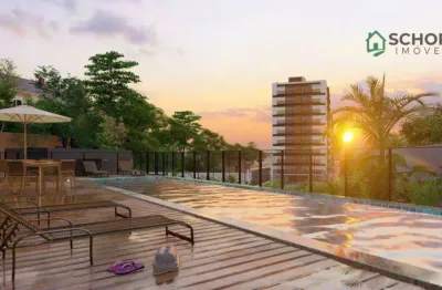 Apartamento com 2 dormitórios à venda, 58 m² por r$ 398.000,00 - itoupava norte - blumenau/sc