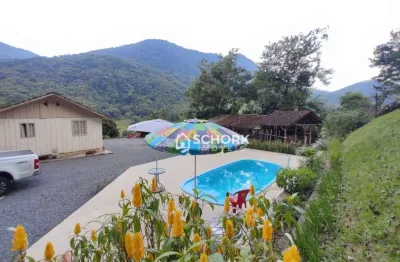 Sítio com 4 dormitórios à venda, 84341 m² por r$ 600.000,00 - rio esperança - rio dos cedros/sc