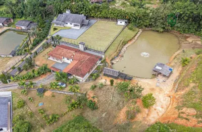 Sítio com 4 dormitórios à venda, 24283 m² por r$ 950.000,00 - itoupava central - blumenau/sc