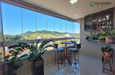 Apartamento com 3 dormitórios à venda, 108 m² por r$ 699.000,00 - tapajós - indaial/sc