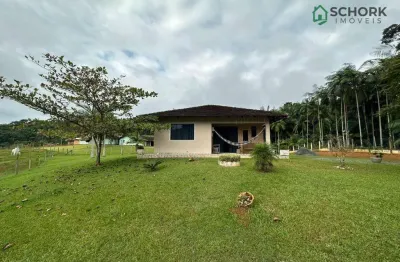 Sítio com 3 dormitórios à venda, 90000 m² por r$ 1.670.000,00 - pomerode fundos - pomerode/sc