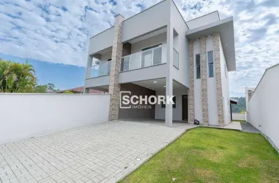 Sobrado com 3 dormitórios à venda, 156 m² por r$ 619.900,00 - estradas das areias - indaial/sc