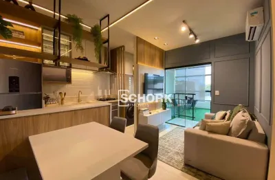 Apartamento com 2 dormitórios à venda, 46 m² por r$ 296.496,50 - itoupavazinha - blumenau/sc
