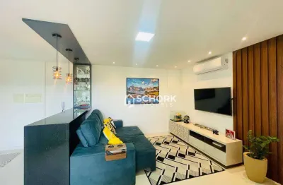 Apartamento com 2 dormitórios à venda, 71 m² por r$ 374.990,00 - itoupava central - blumenau/sc