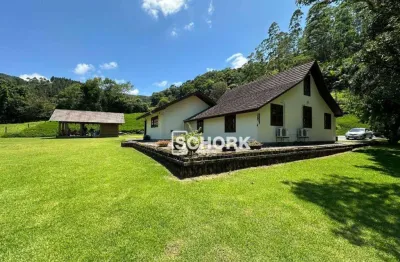 Sítio com 3 dormitórios à venda, 156603 m² por r$ 2.100.000,00 - ribeirão souto - pomerode/sc